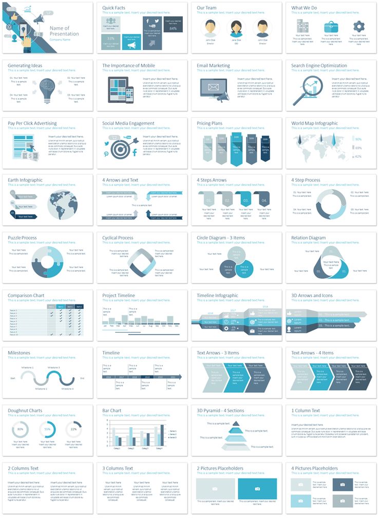 marketing presentation template
