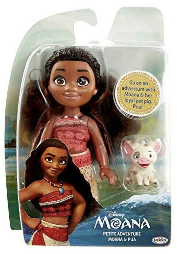 Disney Princess Petite Adventure Moana And Pua Doll Jakks Toys R