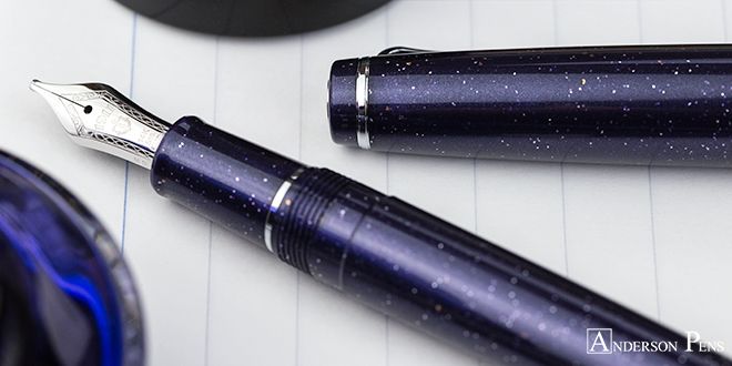 Sailor Professional Gear Slim Fountain Pen Medium Point NEW Purple Cosmos