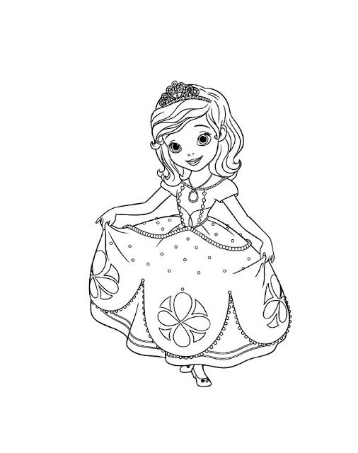 Sofia the first coloring pages Disney coloring pages Coloring pages