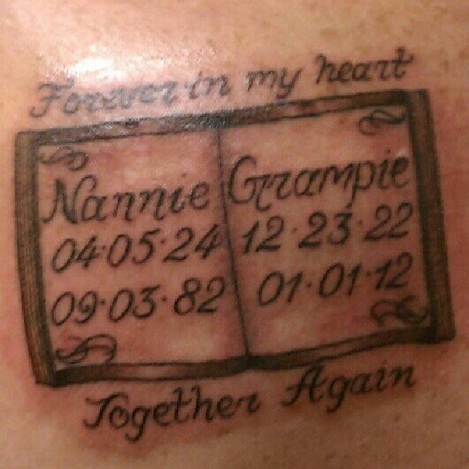 I designed this in remembrance of my Grandparents... love and miss them