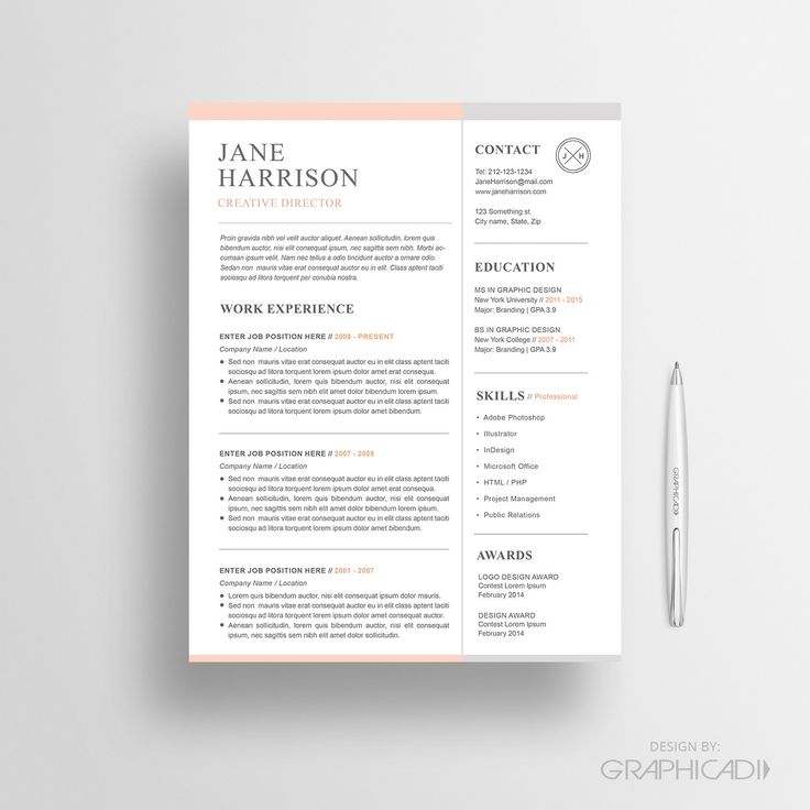 27 best Etsy Resume Templates - Etsy CV Templates images on - iwork resume templates 27 best Etsy Resume Templates - Etsy CV Templates images on - iwork resume templates