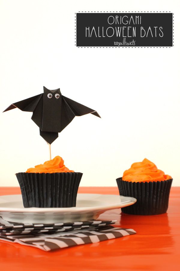 origami bat tutorial lilyallsorts