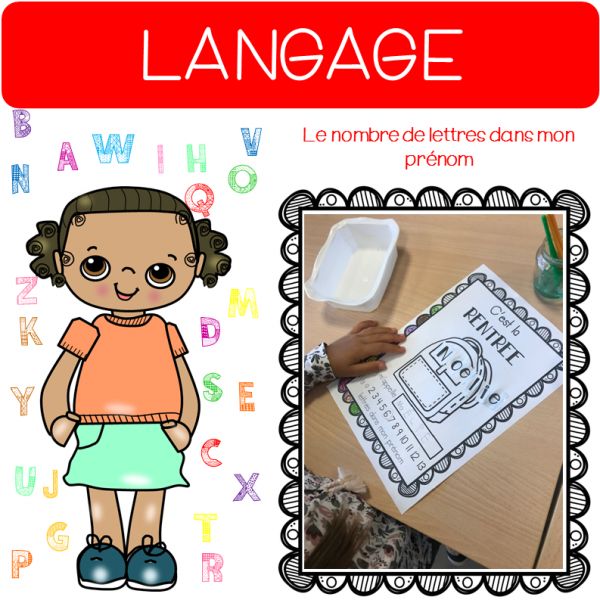 les lettres de mon prénom
