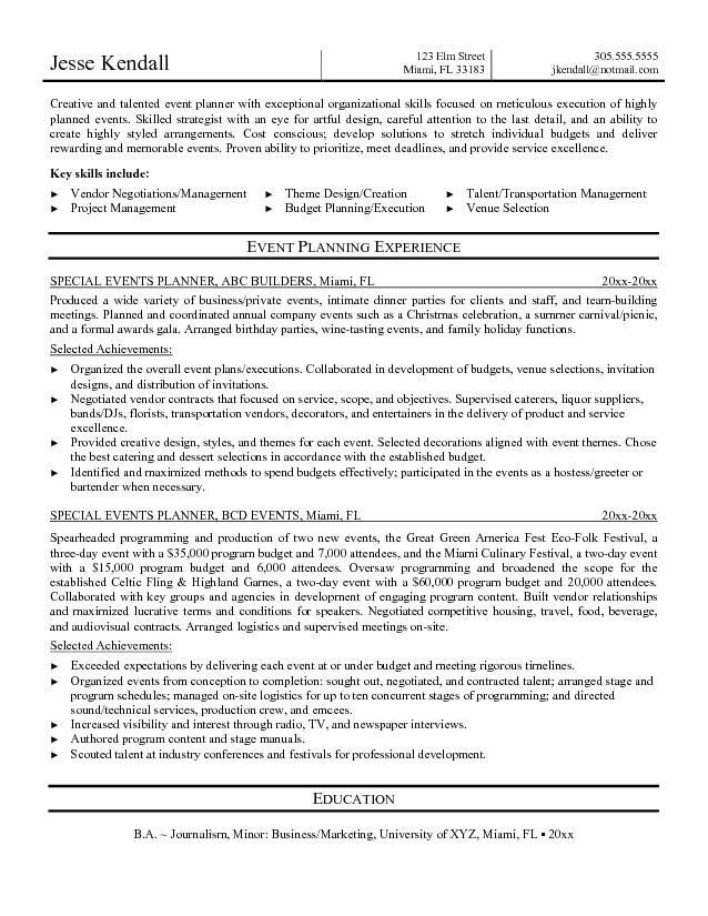 Events Coordinator Resume Amusing Resume Examples Event Coordinator Pinterest Resume Examples . Events Coordinator Resume Inspiration Resume Examples Event Coordinator Pinterest Resume Examples .