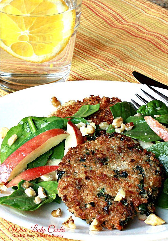 Air Fryer Vegetarian Quinoa Patties Air Fryer Vegetarian Quinoa Patties