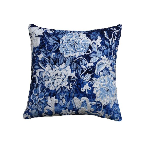 Shreya Floral 18 Throw Pillow Cover White Throw Pillow Covers Decorative Throw Pillow Covers Throw Pillows
