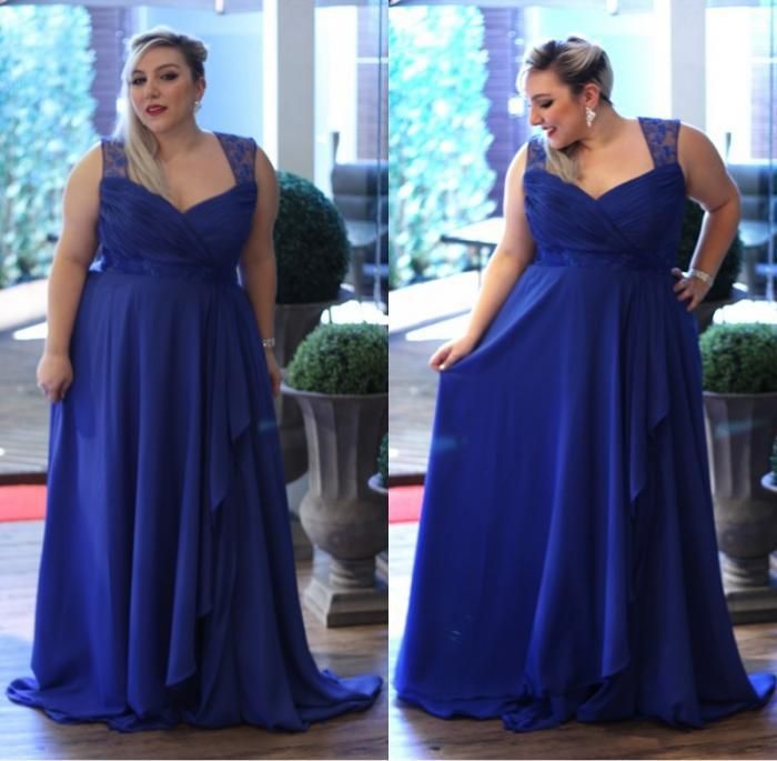 Plus Size Royal Blue Celebrity Prom Dress 2017 Sweetheart Plus Size Royal Blue Celebrity Prom Dress 2017 Sweetheart Sleeveless Hollow Formal Dresses Red Carpet Evening Bbd5653