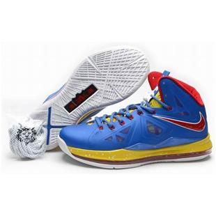 Lebron X Royal Blue Varsity Red Yellow Cheap Lebron 10 Shoes 541100 Blue Free Runs 10 Shoes