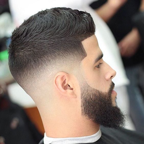 Resultado de imagen de fade de barba y pelo