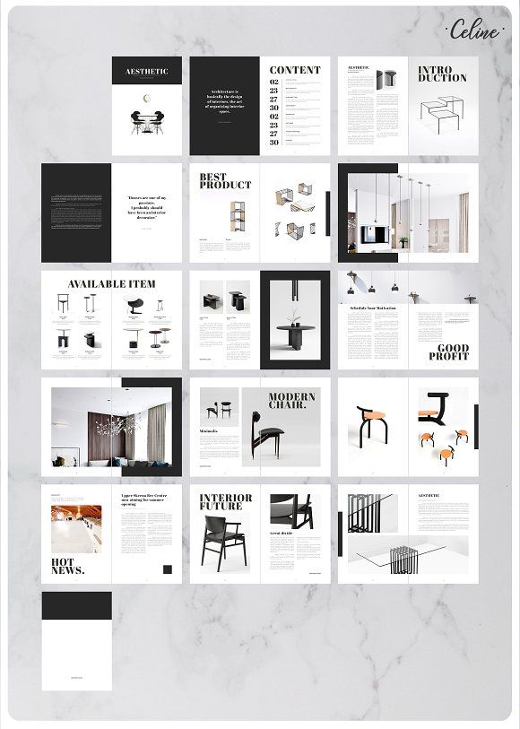 aesthetic catalogue template magazines catalogue catalogue layout templates