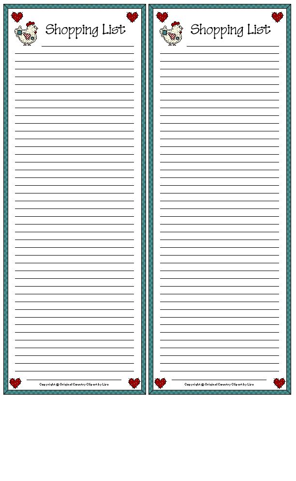 Free Printable Grocery List Paper | 70 best printable to do lists shopping lists and note Free Printable Grocery List Paper | 70 best printable to do lists shopping lists and note