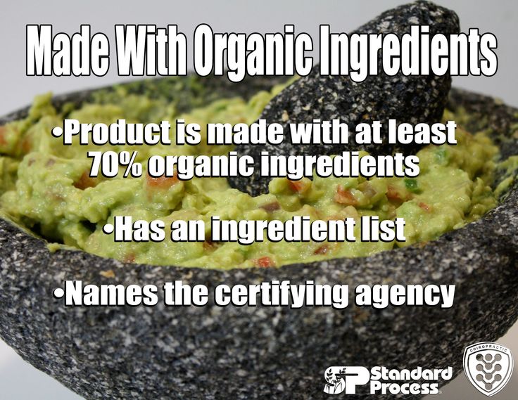 How to read organic labels