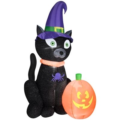 airblown witchy black cat available at these retailers lowes lowes mexico 7499 halloween inflatableshalloween - Lowes Halloween Inflatables airblown witchy black cat available at these retailers lowes lowes mexico 7499 halloween inflatableshalloween - Lowes Halloween Inflatables
