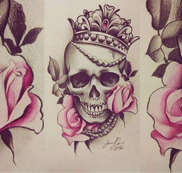 Best 25+ Flower skull tattoos ideas on Pinterest Sugar skull tattoos Best 25+ Flower skull tattoos ideas on Pinterest Sugar skull tattoos