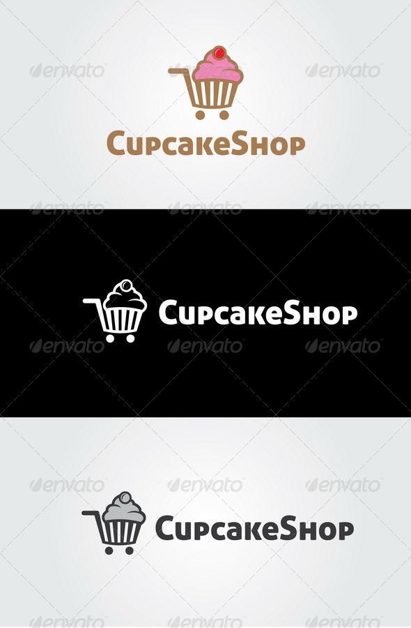 Pin By Flora Mcclellan On Bakery Logo Design Shop Logo Cupcake