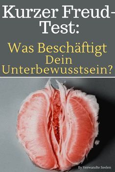 Lasst uns tief in dein Unterbewusstsein eintauchen. Sollen wir? Die Ergebnisse s...