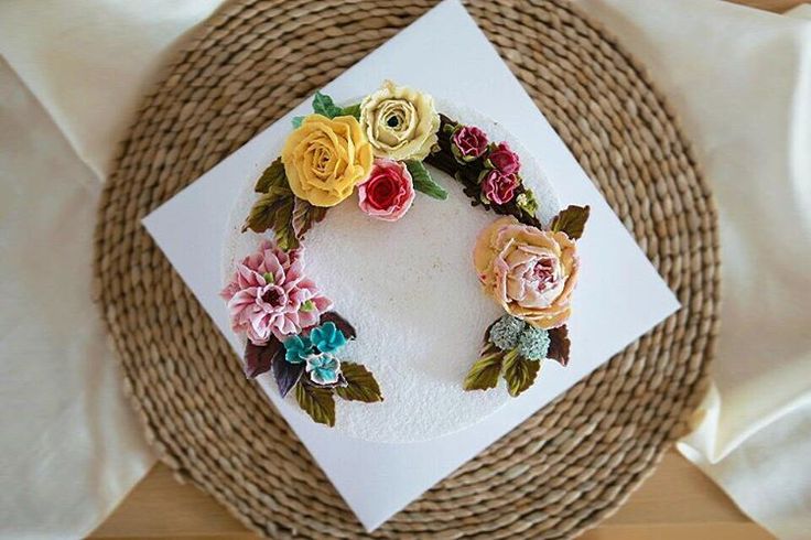 Пин от пользователя 쌀콩달콩더케이크 на доске Rice flower cake | Праздник
