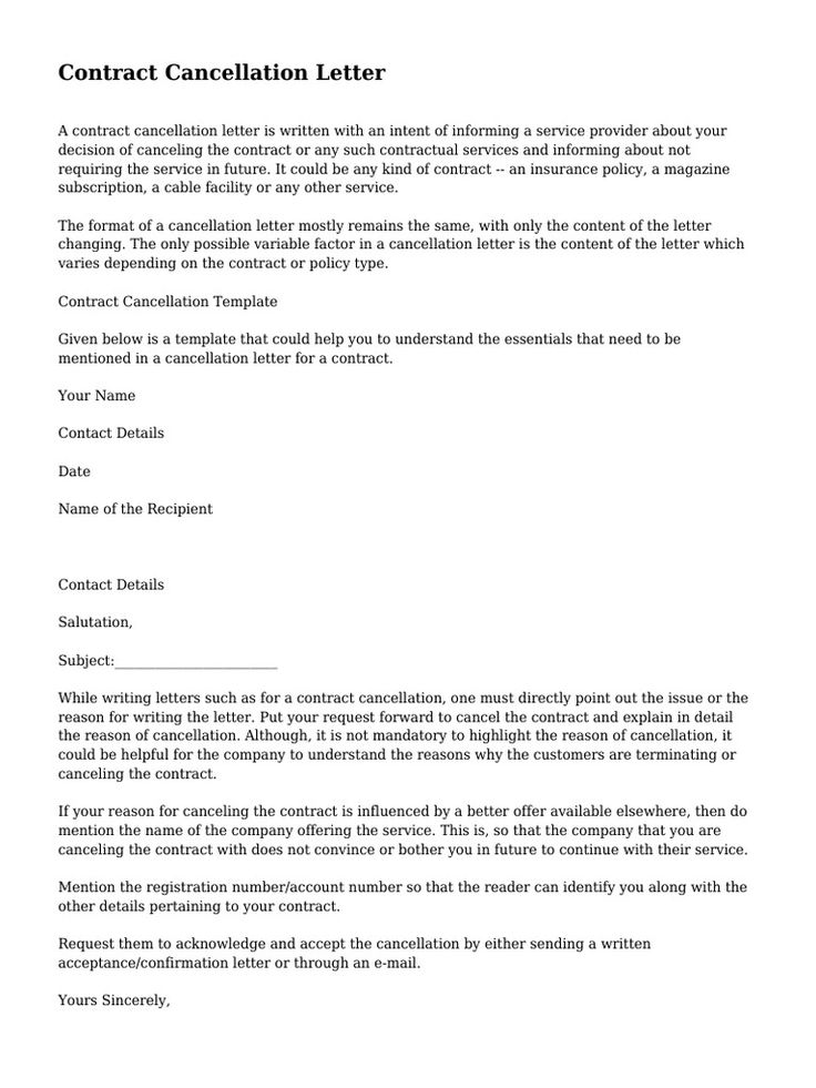 contract cancellation letter surety bond guarantee Home Design - letter of intent contract contract cancellation letter surety bond guarantee Home Design - letter of intent contract
