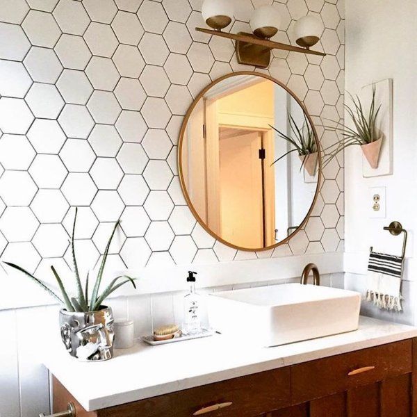 Sana Brass Mirror By World Market Bathroom Decor Inspiration Makeover - World Market Bathroom Decor Sana Brass Mirror By World Market Bathroom Decor Inspiration Makeover - World Market Bathroom Decor