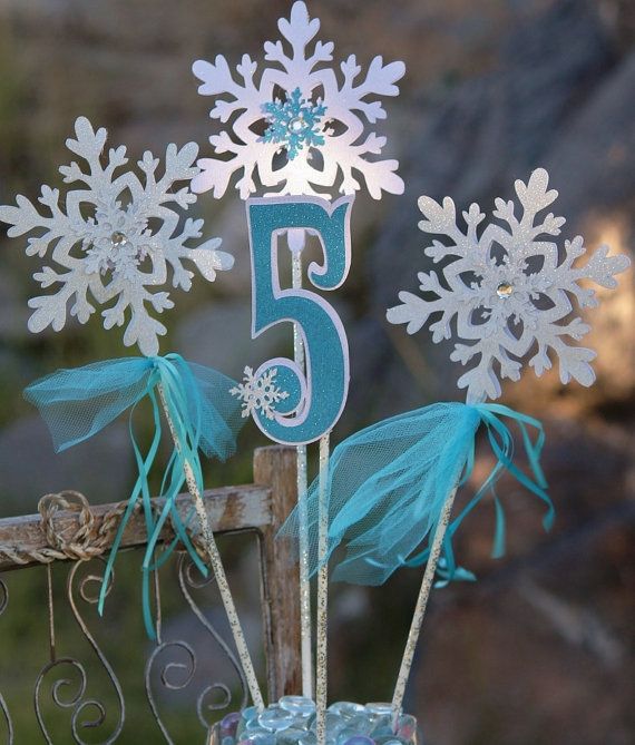 snowflake centerpiece for frozen party frozen birthday table decoration by pocketfullofglitter on etsy - Frozen Halloween Decorations snowflake centerpiece for frozen party frozen birthday table decoration by pocketfullofglitter on etsy - Frozen Halloween Decorations