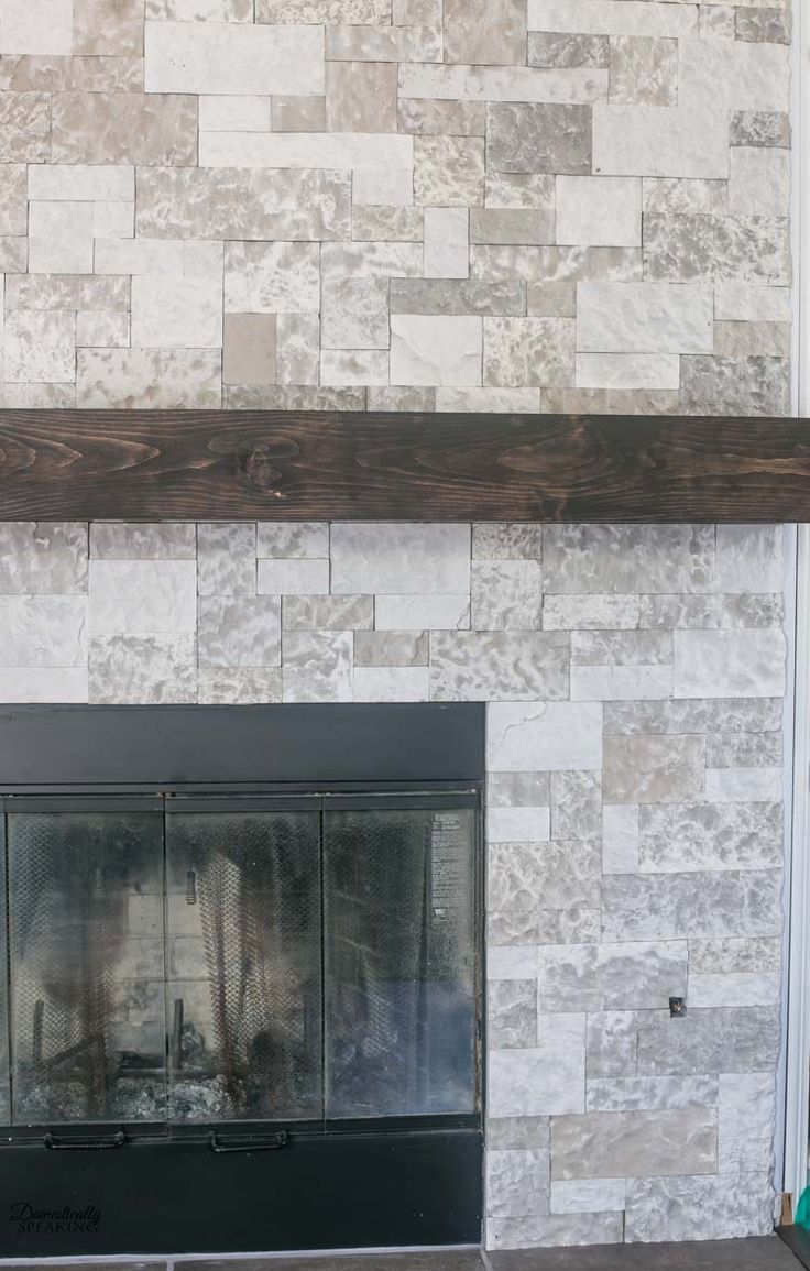Build Your Own Rustic Fireplace Mantel Bloggers Best Diy Ideas Learn How To Make Your Own Diy Rustic Fireplace Mantel Easy Wood