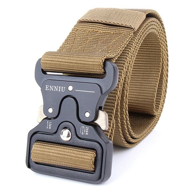 ReFire Gear Mens Military Tactical Belt Heavy Duty Adjustable Army Webbing Waist Belt Quick Release Metal Buckle Nylon Outdoor Belts ReFire Gear Mens Military Tactical Belt Heavy Duty Adjustable Army Webbing Waist Belt Quick Release Metal Buckle Nylon Outdoor Belts