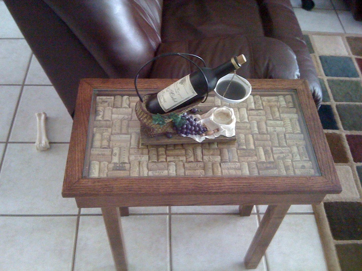 Table Decor With Corks Table Decor With Corks