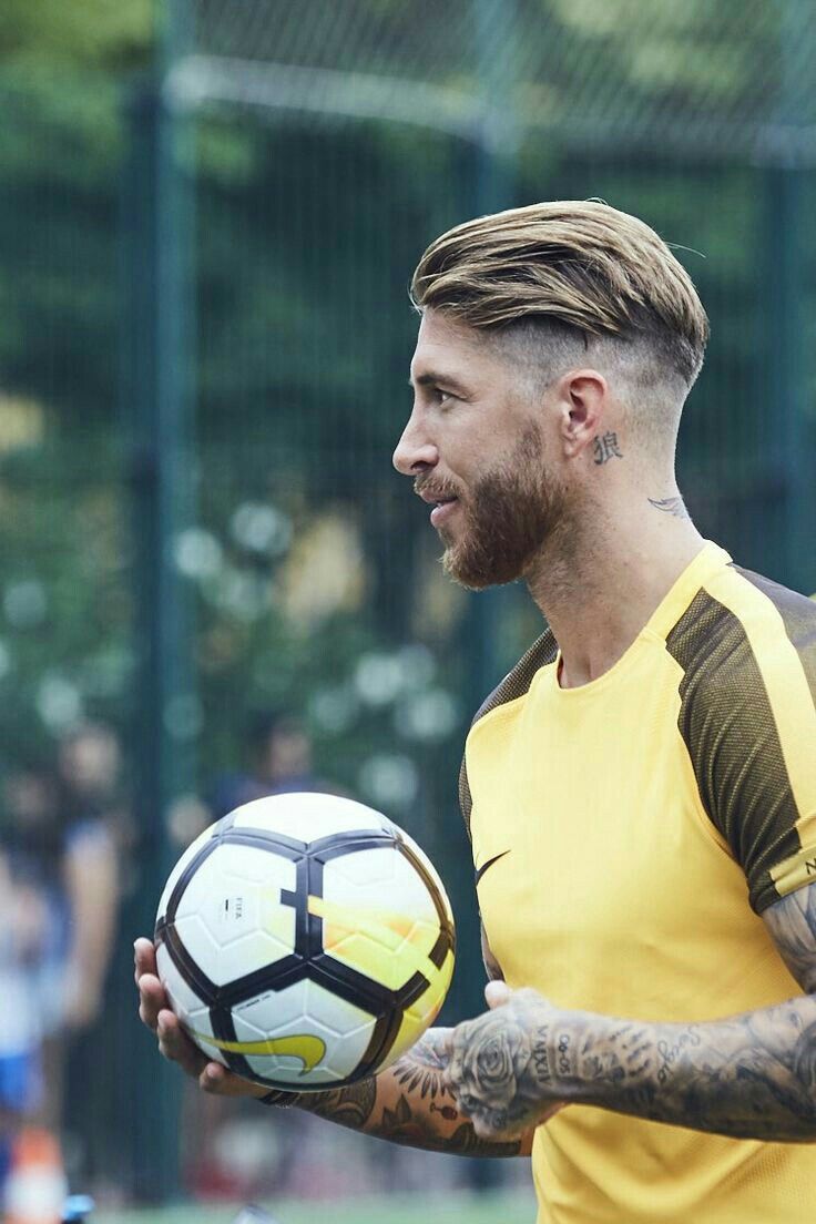 Pin By Morand On Sergio Ramos Football Hair Sergio Ramos Hairstyle Ramos Haircut