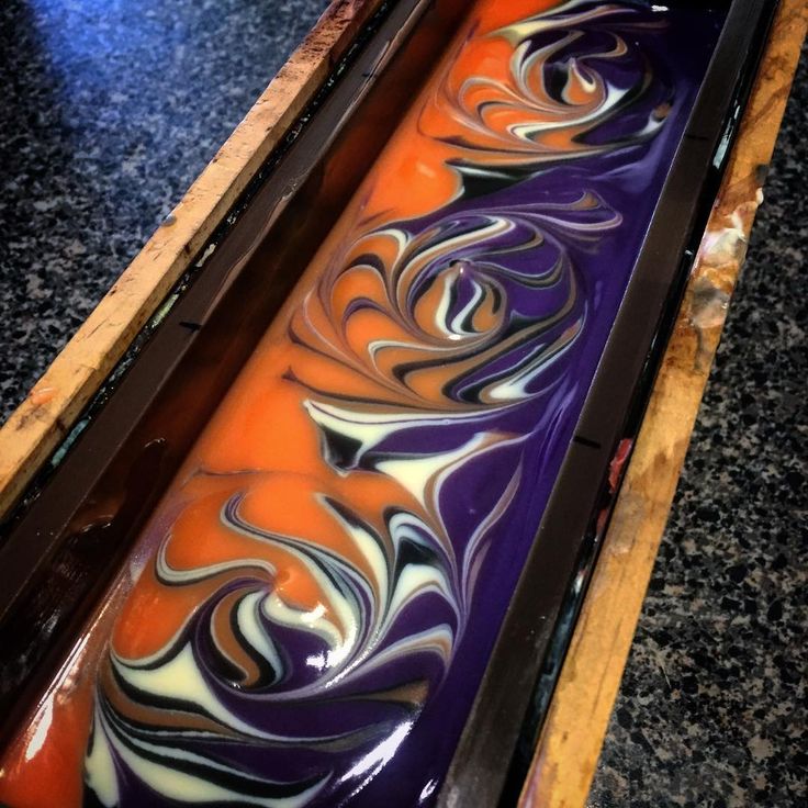 Lisa on Instagram: “A new take on my Witches Brew soap inspired by Etsuko Watanabe - Champa FO with Patchouli EO #handmade #handmadesoap #vegan #palmfree…”