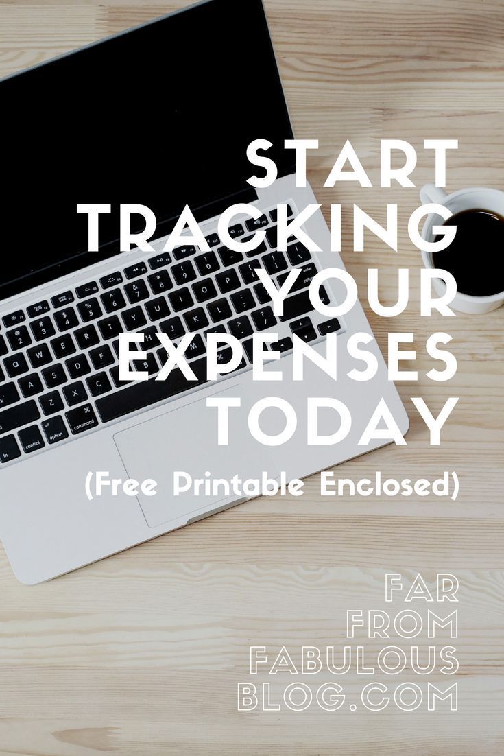 start tracking your expenses today free printable enclosed far tracking your spending