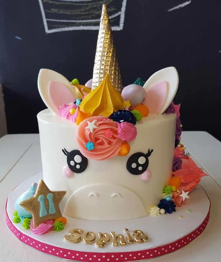 Download Unicorn cake | Halloween birthday cakes, Unicorn cake, Cake