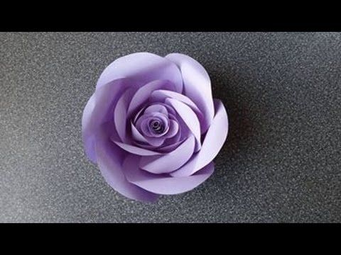 26 best how to make paper flowers images on pinterest giant paper rose flower with paper