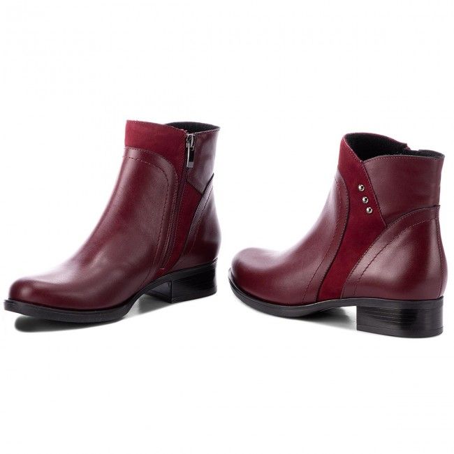 Boti Ann Mex 9246 14bc 14bd Bordo Chelsea Boots Boots Stiletto