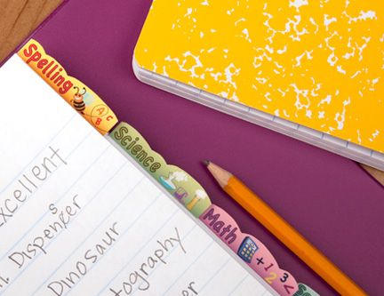 really creative and printable subject dividers for school i think kids would like these better