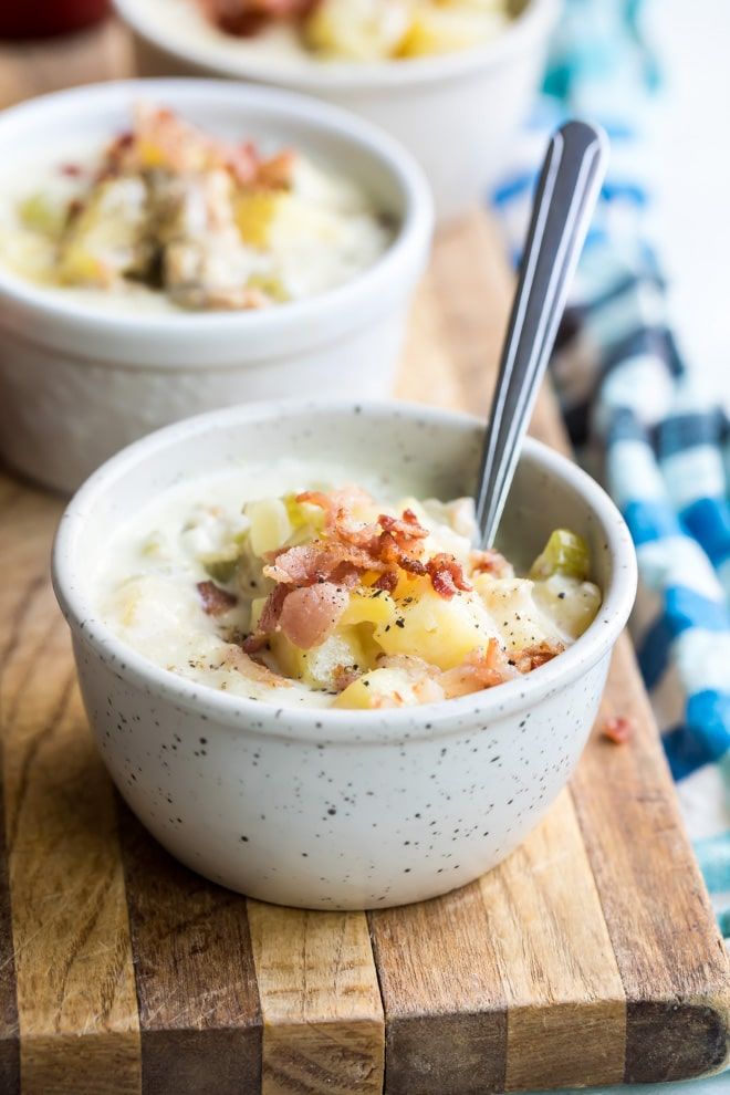 New England Clam Chowder Recipe Chowder Recipes Clam Chowder