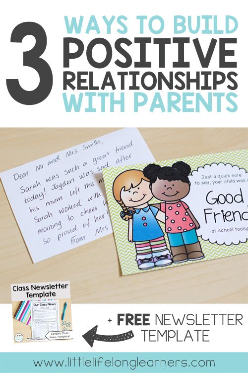 parents newsletter templates