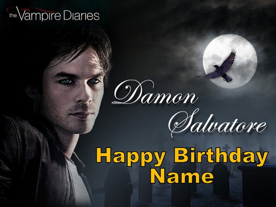 Damon Salvatore Cake Damon Salvatore Cake