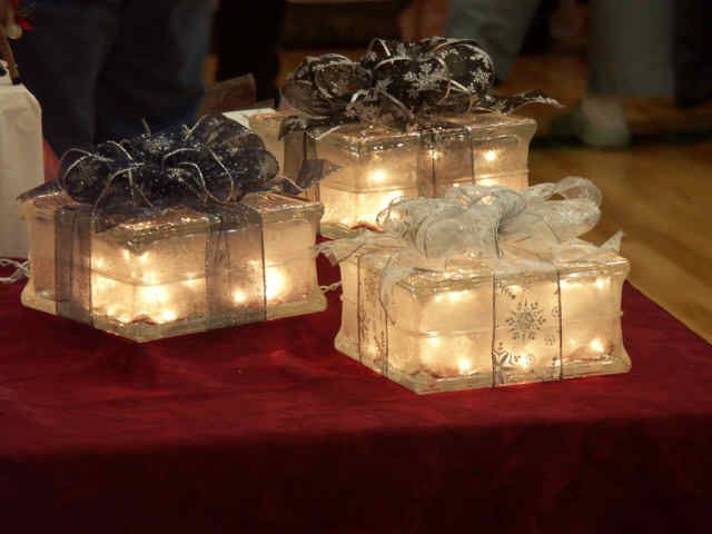 I Love Making Things With Glass Blocks! These Lighted Packages Are I love making things with glass blocks! These lighted packages are so cool...I have to make some for last minute gifts! | Christmas | Pinterest | Glass ... - I Love Making Things With Glass Blocks! These Lighted Packages Are