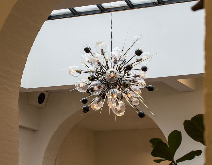 Lindsey Adelman Lighting Inspiration Modern Light Fixtures Burst Chandelier Lindsey Adelman Lighting Inspiration, Why Is There Foil In Light Fixture