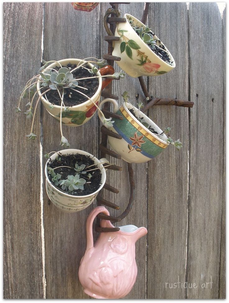 #upcycling #awesomeAwesome Upcycling. - Garten Herbst Idee ...