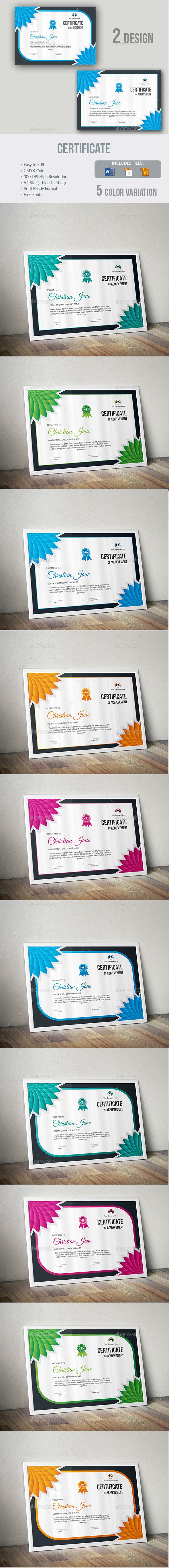 Certificate #awarded #clen • Download here → https://graphicriver.net/item/certificate/20470390?ref=pxcr