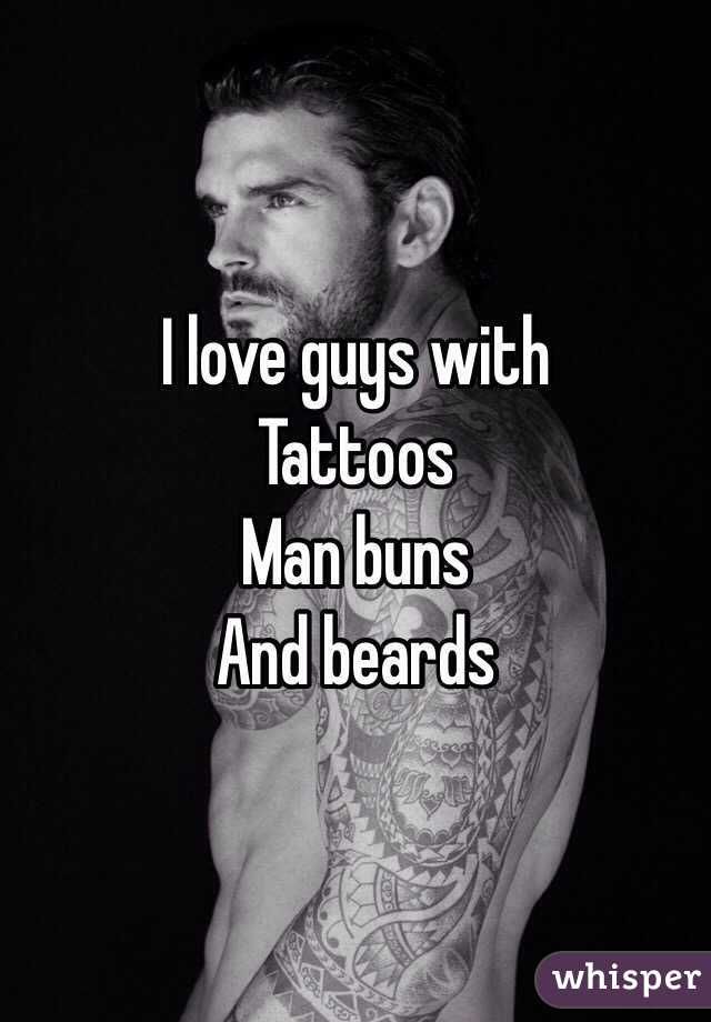 Guys with man buns and beards | Man bun beard, Man bun, Man