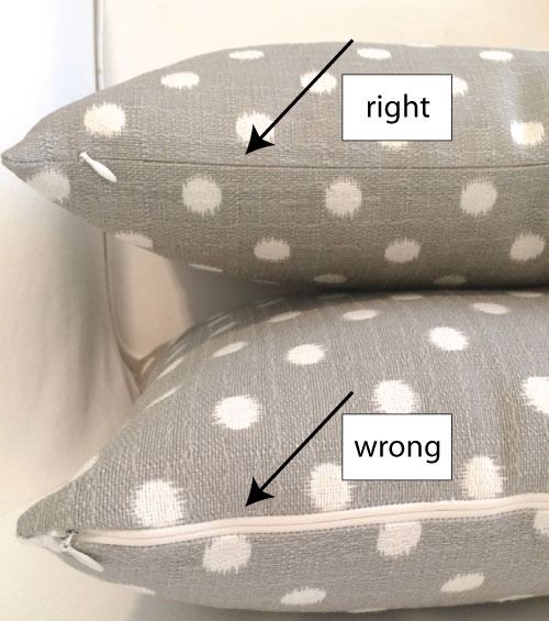 Make a pillow cover with a seriously invisible zipper (and no pins required!). Make a pillow cover with a seriously invisible zipper (and no pins required!).
