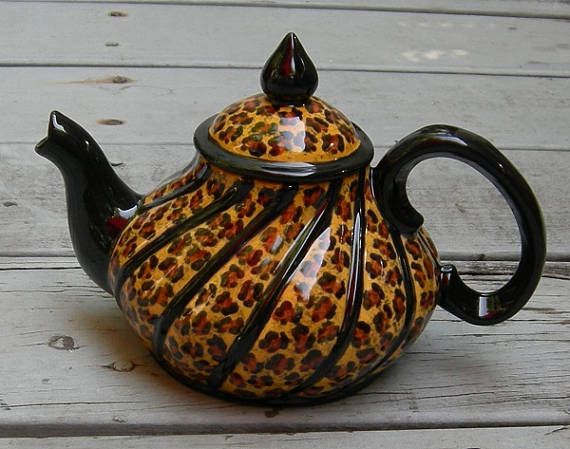 Personalized Ceramic Teapot Stars Hand Painted Teapot High Tea Tea Pot Breakfast Dinner Tea Colorful Ceramic Pottery Tea Pots Painted Teapot Ceramic Teapots