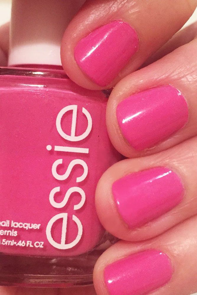 Hot Pink Nail Polish Essie Madison Ave Hue Beauty Style