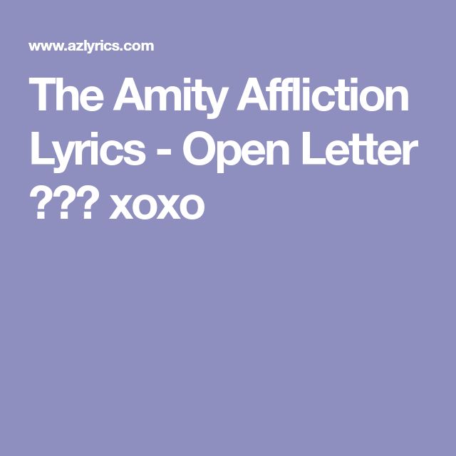 The 25 best Open letter lyrics ideas on Pinterest The 25 best Open letter lyrics ideas on Pinterest