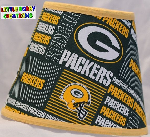 Nfl Football Green Bay Packers Fabric Lamp Shade 12 Sizes To Decorative Cap Nfl Football Green Bay Packers Fabric, Green Bay Packers Lamp Shade