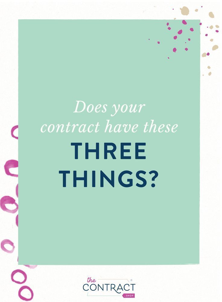 If You Have A Diy Contract You Might Be Missing These 3 Essential Elements To A Contract That Protects You And Your Small Business In This Blog Post If You Have A Diy Contract You Might Be Missing These 3 Essential Elements To A Contract That Protects You And Your Small Business In This Blog Post