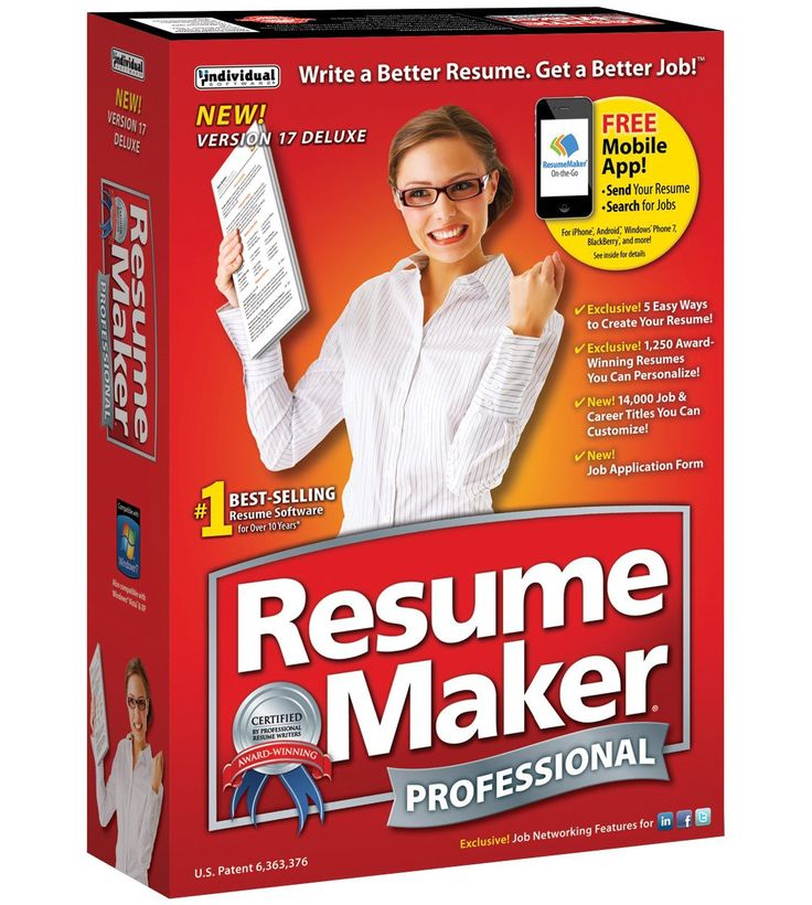 Resumemaker Professional Deluxe 17 stuffiwant Pinterest - resume maker professional Resumemaker Professional Deluxe 17 stuffiwant Pinterest - resume maker professional